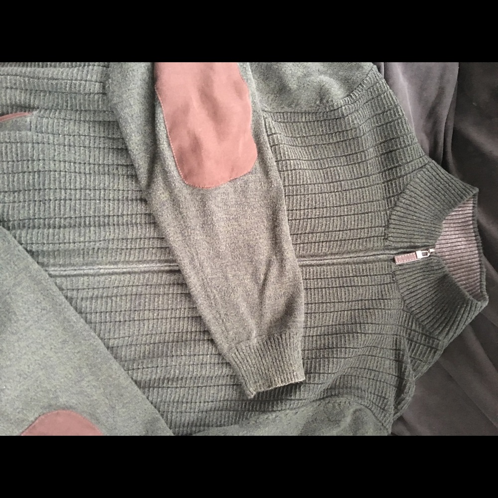 Tasso Elba Full-Zip Sweater